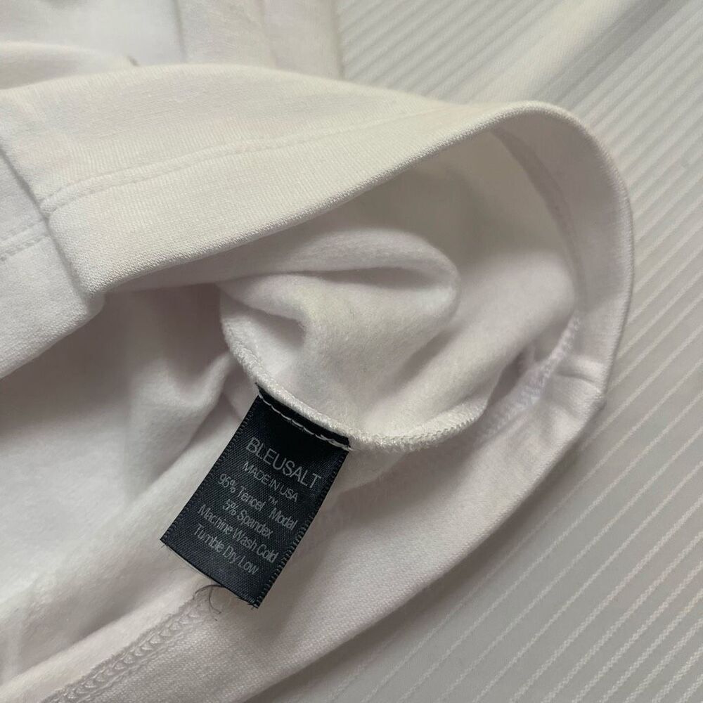 Bleusalt Malibu White Black Top Size 5 US 1X - Picture 5 of 7